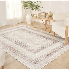 Resim Kaşmir Halı Trend Liza Salon Mutfak Halısı Yolluk Krem 