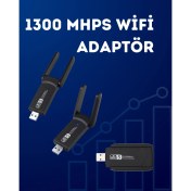 Resim USB Wifi Adaptör – 1200 Mbps Hız 