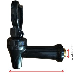 Resim inox rezistans Semaver Musluğu Plastik Dıştan Dişli 