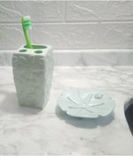 Resim Sia Diş Fırçalık,sabunluk 2 Li Banyo Seti,deniz Yıldızı 