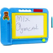 Resim Oyuncak Yazı tahtası Manyetik Yazı Tahtası Mavi 