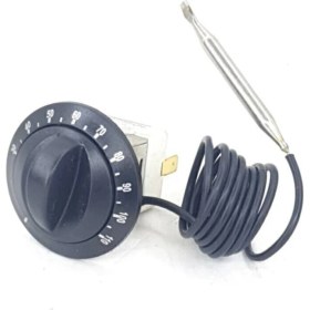 Resim Çay Kazanı Termostat 30-120°C, Isı Kontrolü, Semaver Termostat, Ölçüm Cihazı 