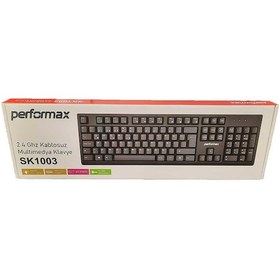 Resim Performax SK1003 Kablosuz Standart Klavye 