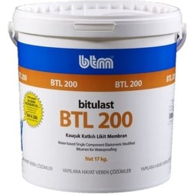 Resim Btm Bıtülast Btl 200 Lıkıt Membran 17 Kg 