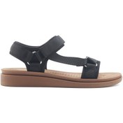 Resim Polaris 166924.z5fx Siyah Kadın Comfort Sandalet 000000000101986535 Siyah 