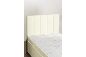 Resim Mobpazar Başlık Kılıfı, Lavinya Yatak Başlık Kılıfı Krem 90X60 cm 