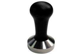 Resim Feyza Design 58 mm Siyah Metal Espresso Kahve Sıkıştırıcı Tamper 