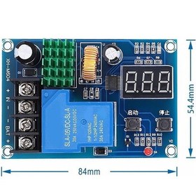 Resim Xh-m604 30a Akü Şarj Kontrol Koruma Modülü 12v 24v Batarya Kurşun Asit Jel Akü Lityum Li-lon Pil 