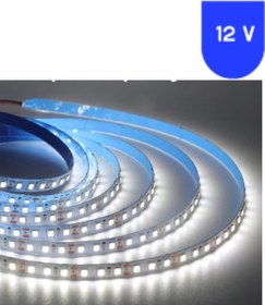 Resim 12 Volt 8 Mm 4040 Smd 6500 K Beyaz İç Mekan 60 Ledli 5 Metre Şerit Led 