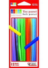 Resim Südor Toz Pastel Boya Çok Renkli 12'li 