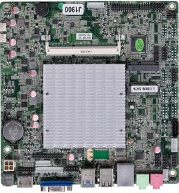 Resim Elsky M219F-2COM Intel J1900 1600 MHz DDR3 Mini ITX Anakart 