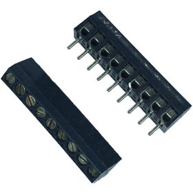 Resim Klemens 9 Pin 3.5Mm Pcb Tip Klemens - Siyah (10 Adet) 