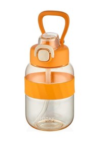Resim Shotay Pipetli Su Matarası Tritan Turuncu 700ml 