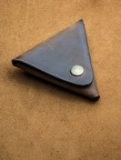 Resim Craft And Luna El Yapımı Hakiki Deri Bozuk Para Cüzdanı - Triangle 