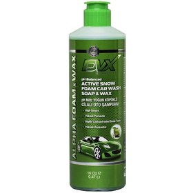Resim Dvx Alpha Foam Ph Nötr-Cilalı Oto Yıkama Şampuanı 16Oz 473 Ml. 