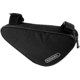 Resim Roswhell Su Geçirmez Bisiklet Üçgen Çanta Siyah 