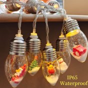 Resim Şaşırtıcı 10 LED Noel Dilek Şişesi Peri Işıkları - Pil ile Çalışan, Sevgililer Günü, Düğünler, Partiler ve Ev Dekoru için Mükemmel (Piller Dahil Değildir) Cadılar Bayramı Süslemeleri, Yılbaşı Süslemeleri 