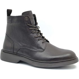 Resim Kids Club Shoes Greyder 17890 Urban Klasik Erkek Bot KAHVERENGİ 