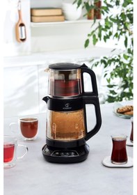 Resim Karaca Çaysever 3 in 1 Konuşan 1700 W Su Isıtıcı Çay Makinesi 