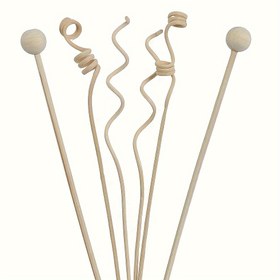 Resim 6/9/10/12 Kamışlı Reed Aroma Çubukları ve Rattan Çubukları Kombinasyonu 
