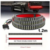 Resim Dashanshop 1.5m Çok Fonksiyonlu Üç Sıra Led1160 Aydınlatma Pickup Dekor Şerit Işık 