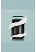 Resim Karaca Hatır Hüps Sütlü Türk Kahve Makinesi Aqua Green 