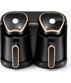 Resim Bosch Ikili Türk Kahve Makinesi | Çift Hazneli, Otomatik Pişirme, Siyah Modern Detay 600 ml 