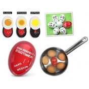 Resim Saatistan Kırmızı Yumurta Pişirme Zamanlayıcı, Hassas ve Pratik Kullanım Keyfi 