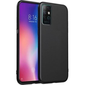 Resim Teleplus Infinix Note 8 Kılıf Premier Mat Soft Silikon Siyah 