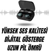 Resim teknodayım Ucuz Kaliteli Yeni Nesil 7 Kordonlu Akıllı Saat ve Kablosuz Bluetooth Kulaklık ANC Özelliği 