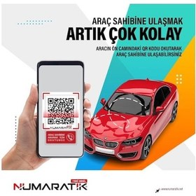 Resim Numaratik Qr Code Yeni Nesil Hatalı Park Uyarı Sistemi 