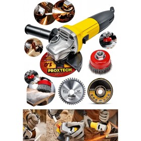Resim Bakır Sargılı Metal Şanzıman Seti 115 mm Taşlama ve Kesme Makinesi 