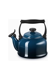 Resim Le Creuset Geleneksel Islık Çalan Emaye Kaplı Çaydanlık, 2.1l Çaydanlıklar Lacivert 