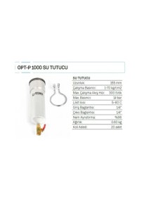 Resim Osaka Opt-P 1000 Su Tutucu 