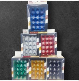 Resim 17mm Sivri Yeşil Bijon Kapağı 20li Set 