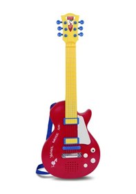 Resim Mey İthalat Elektronik Tuşlu Ve Telli Askılı Kırmızı Gitar 