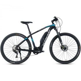 Resim Kron Exc 1000 27.5 Jant Hd Elektrikli Dağ Bisikleti (Mat Siyah Gri Turkuaz) 