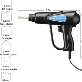 Resim Valkyrie 70W 600 Uçlu Araba Tampon Plastik Tamir Kaynak Makinesi Sıcak Zımba 