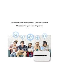 Resim 4g Lte Kablosuz Yönlendirici 150mbps Wifi3 Taşınabilir Modem Mobil Wifi Mifi Kablosuz Yönlendirici Kablosuz 