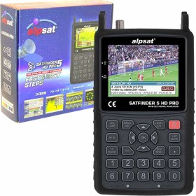 Resim Satfinder Alpsat 5 Hd Pro Görüntülü Uydu Bulucu*ahd*tvı*cvı Test Cihazı * AS05-HDPRO 
