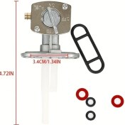 Resim Tongdashop Yamaha Suzukı Motosiklet Tip B Benzin Yakıt Petrol Tap Valfi Pw80 Ttr90 Drz400 