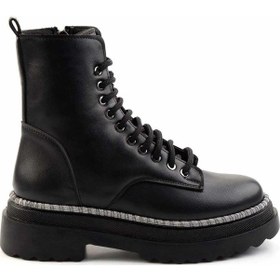 Resim Siyah Kadın Bot & Bootie K02377030609 Siyah 