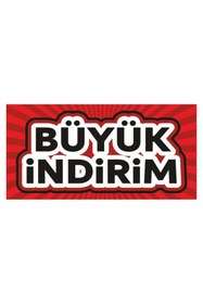 Resim cicigünler Büyük Indirim Mağaza Işyeri Branda Afiş 