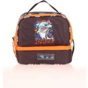 Resim Kaukko Kids Beslenme Çantası Cube Shark L7175 Siyah 
