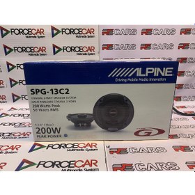 Resim Alpine Spg-13C2 ( 13 Cm) Dın Koaksiyal 2 Yollu 200W Hoparlör 50 Watt Rms 