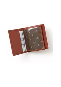 Resim Helmbrook London Axel Erkek Deri İnce Tasarım Cüzdan Taba 