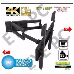 Resim EYEPC Toshiba Panasonic 82 140 Ekran Uyumlu Hareketli Askı Metal 