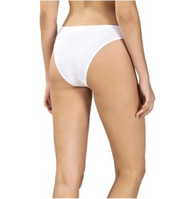 Resim Jiber Kadın Pamuklu Likralı Bikini Külot 655 - 6 Adet 001 
