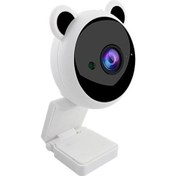 Resim Sanlindou Sevimli Panda Hd 1080 P Webcam Bilgisayar Pc Webcamera Mikrofon Kameraları İle Canlı Yayın Video Arama Konferansı Çalışması (Yurt Dışından) 