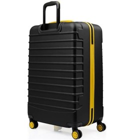 Resim Louisiana Polo Büyük Boy Valiz 4x2 Teker Siyah 1168 Siyah 